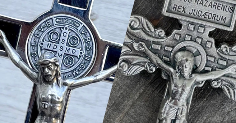 “These don’t look like the others!”: The St. Benedict and Pardon Crucifixes - The Catholic Woodworker