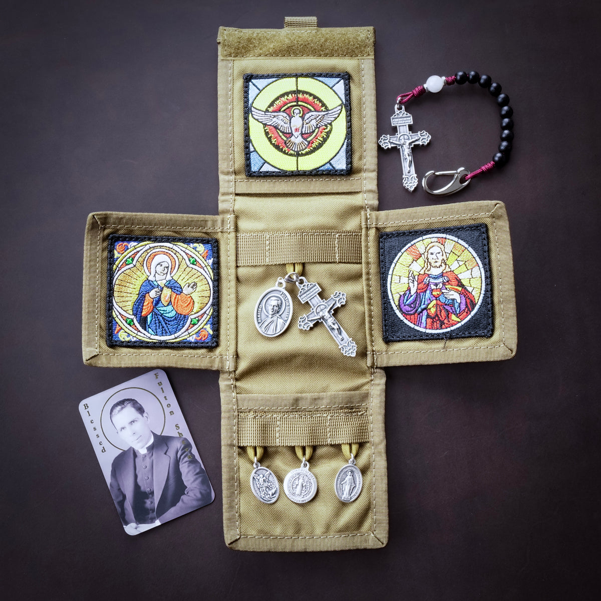 Blessed Fulton Sheen Pocket Altar - Holy Armament