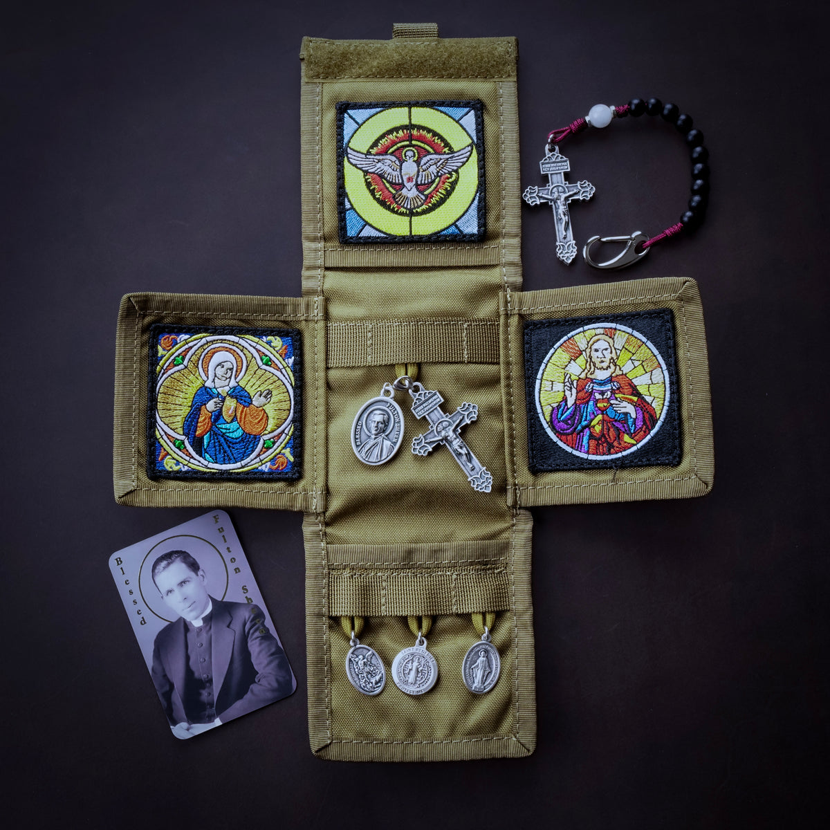Blessed Fulton Sheen Pocket Altar - Holy Armament