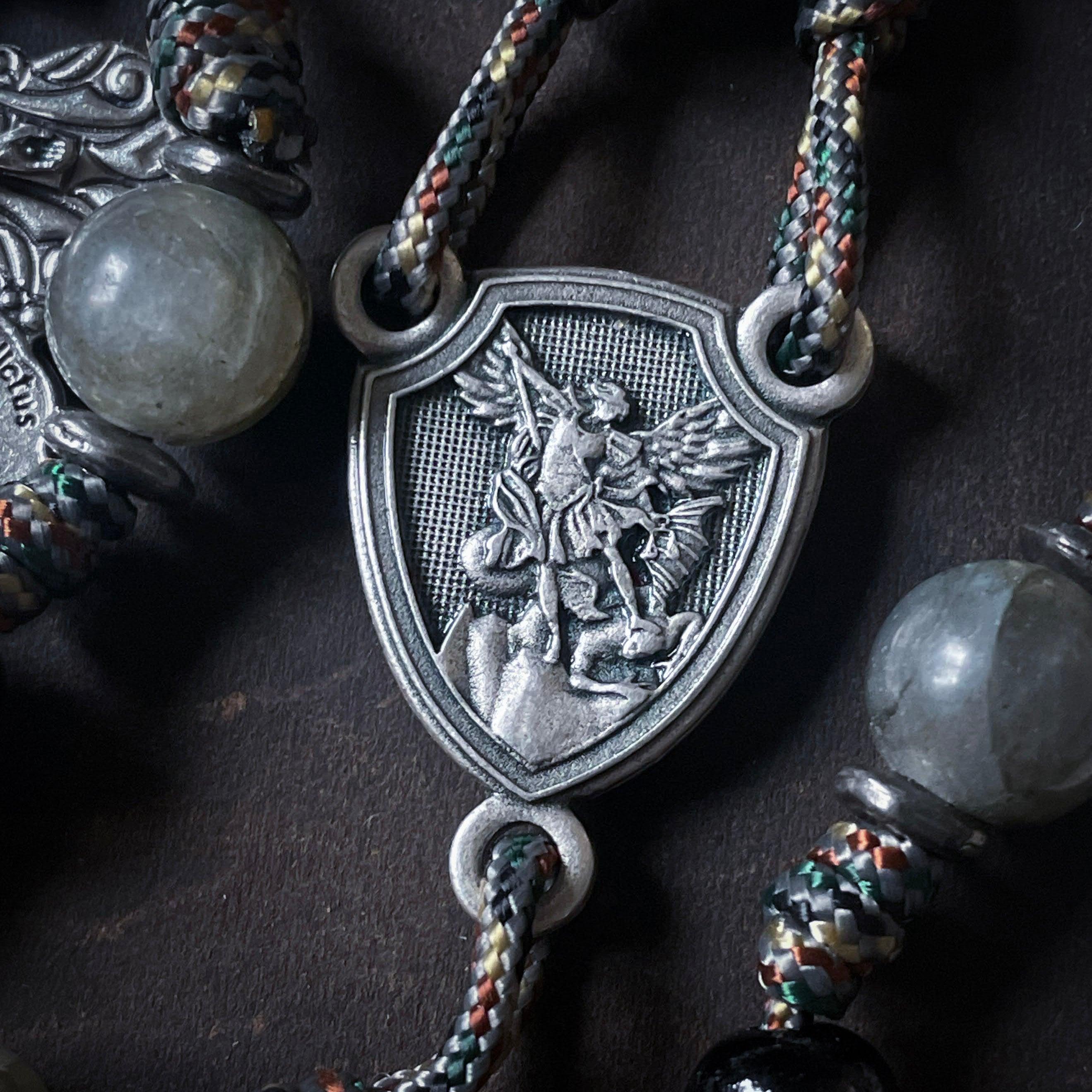 PRE-ORDER - Handmade Wooden Rosary - Protector Design - The Catholic Woodworker