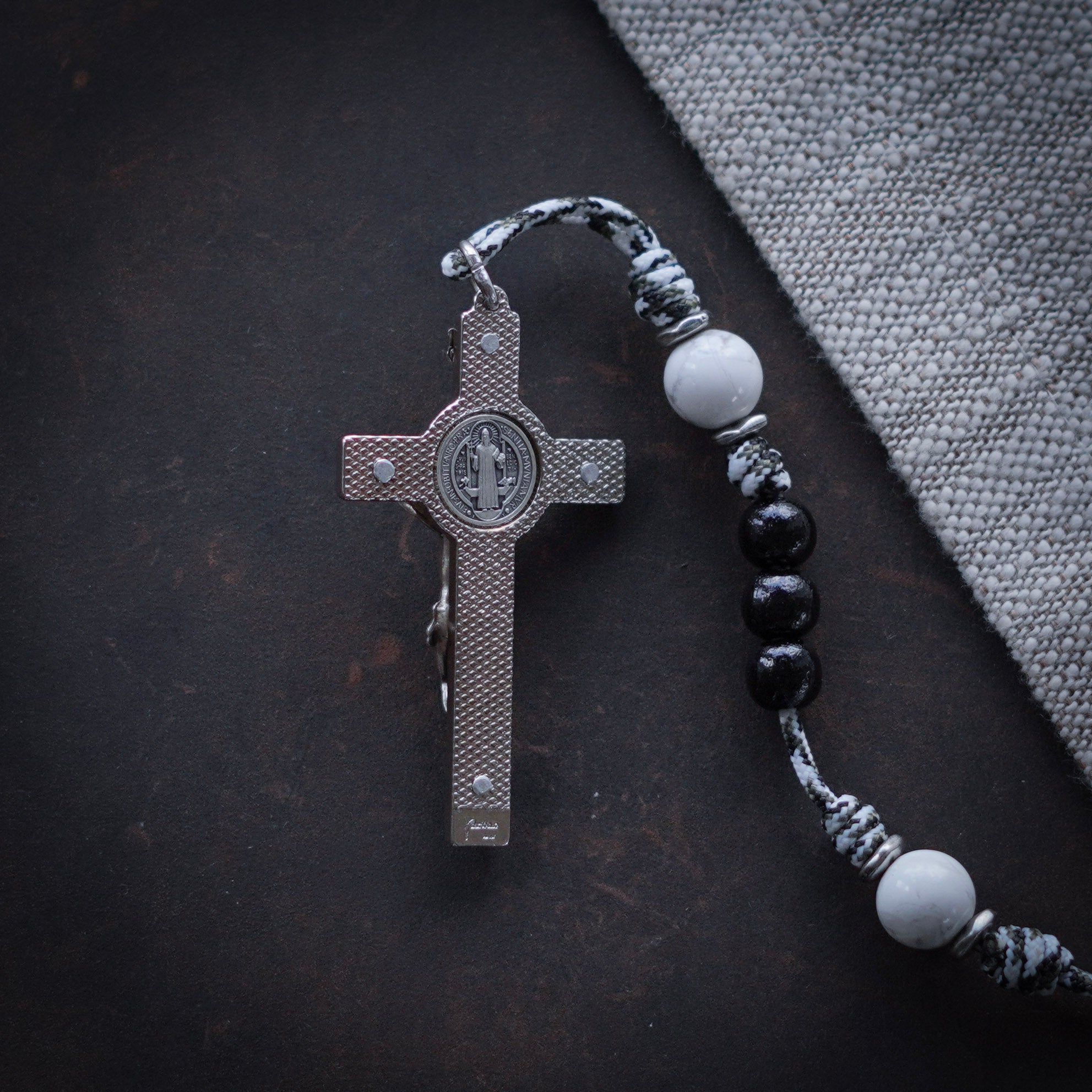 Handmade Wooden Rosary - Clarity Design