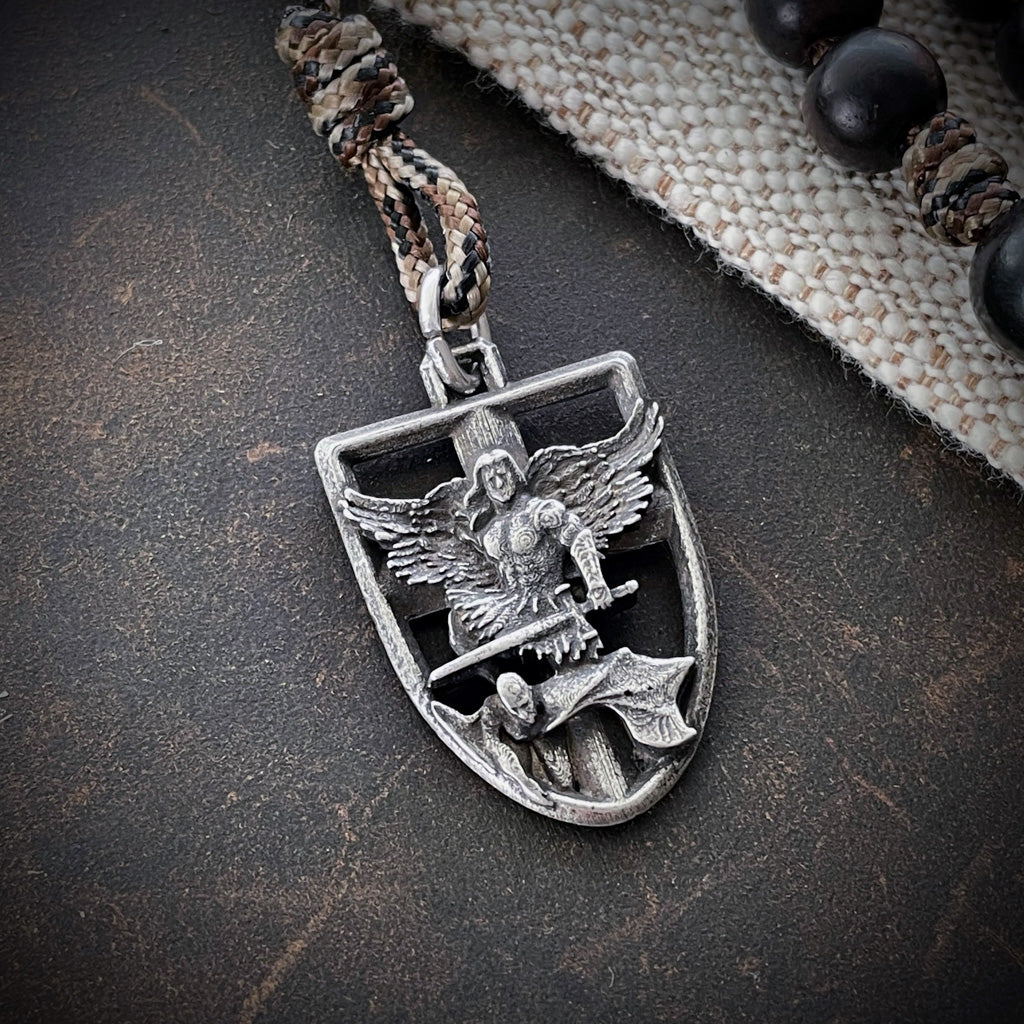 Handmade St. Michael Chaplet - Defender Design (LIMITED EDITION)