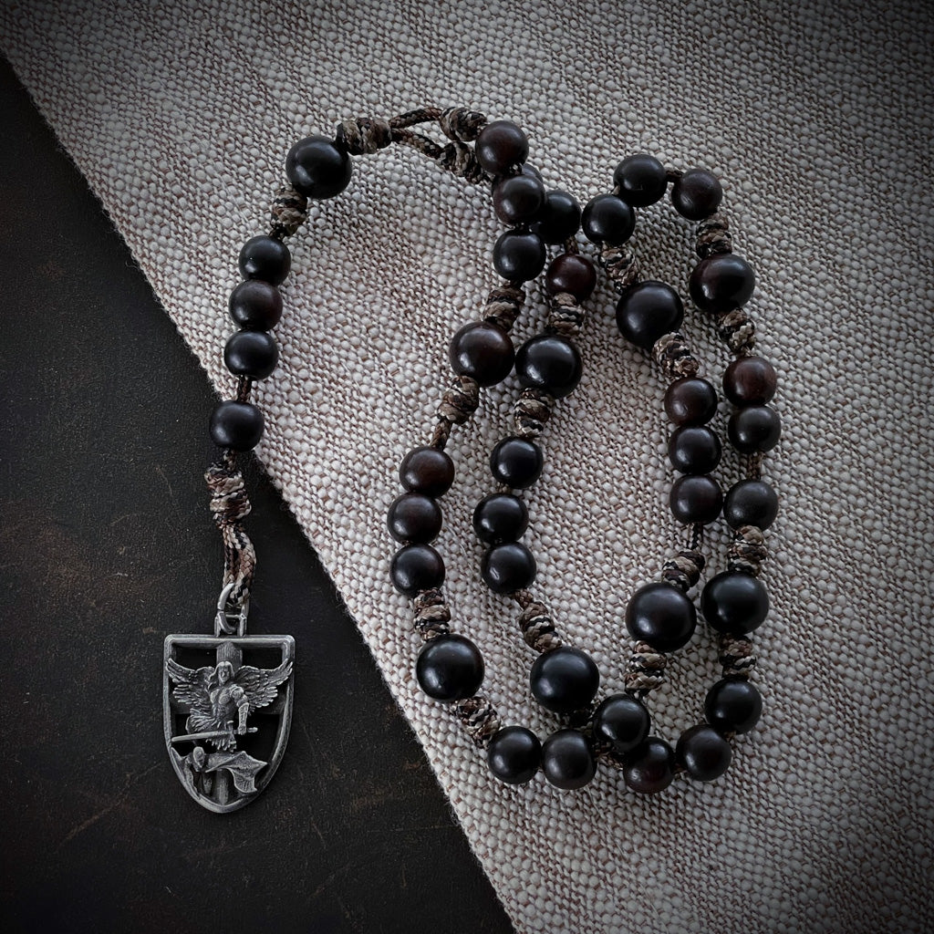 Handmade St. Michael Chaplet - Defender Design (LIMITED EDITION)