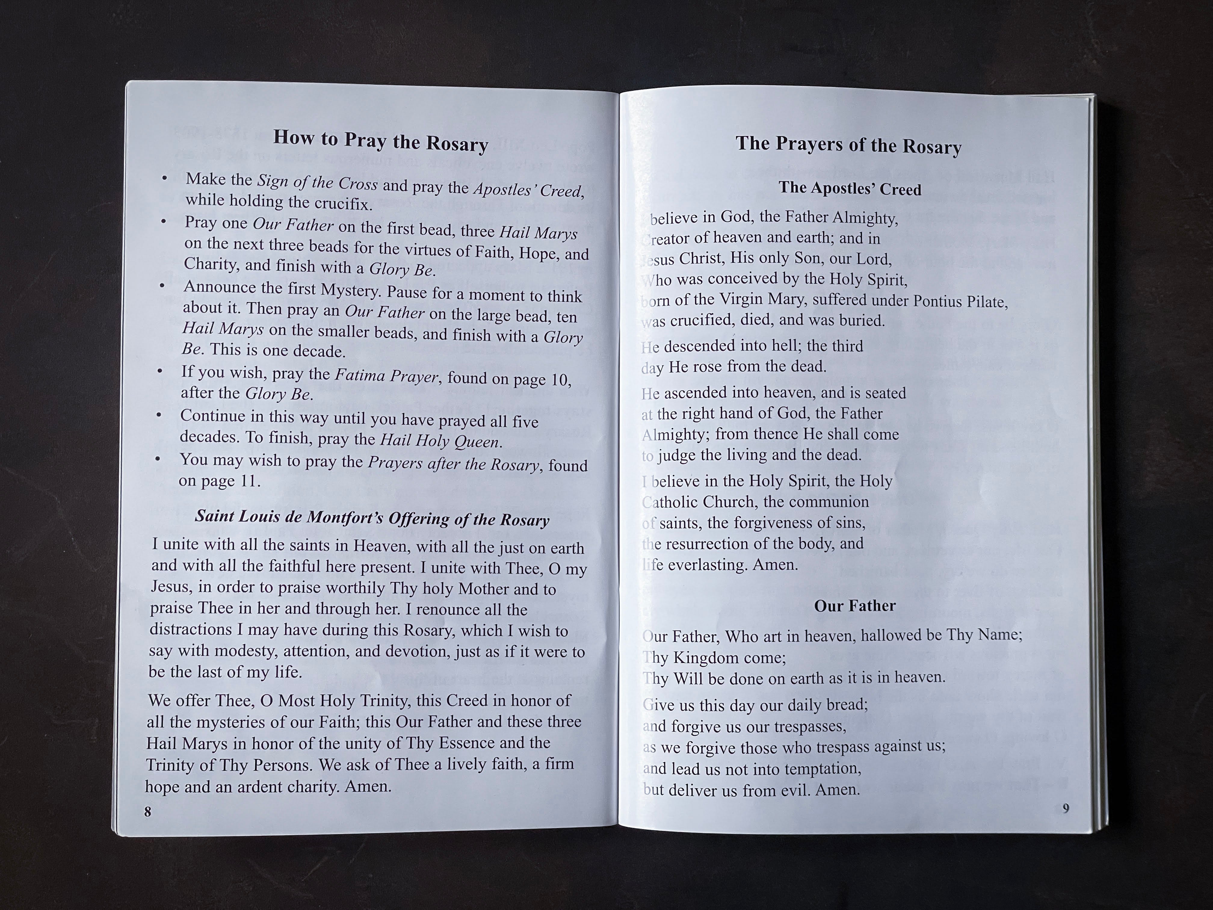 My Complete Rosary Prayer Book