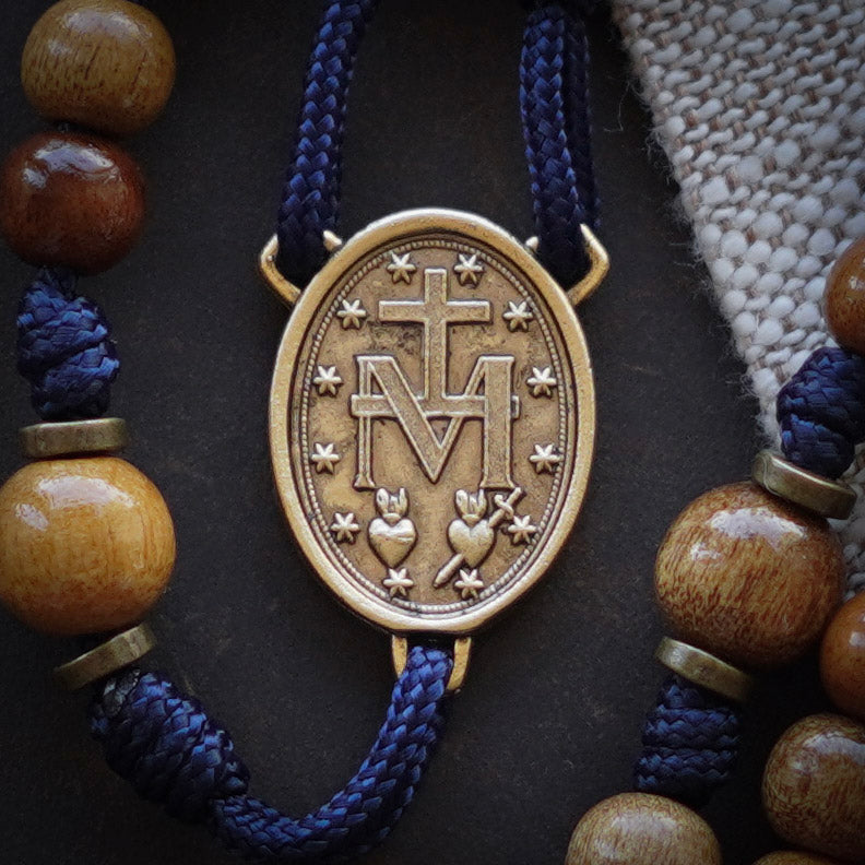 Our Lady, Arrayed in Gold Rosary