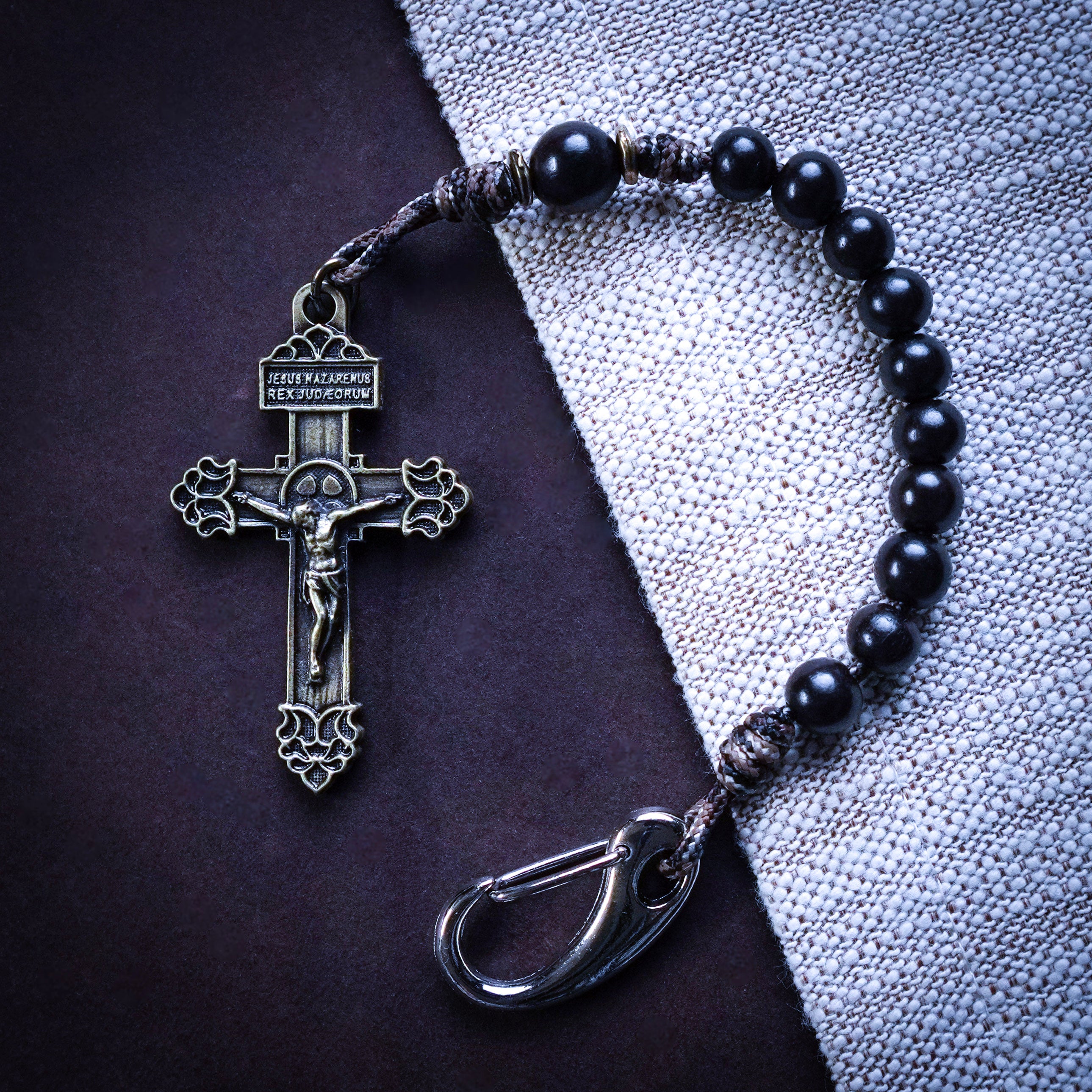 'Heavenly Mix-Up' - Guardian Pocket Rosary