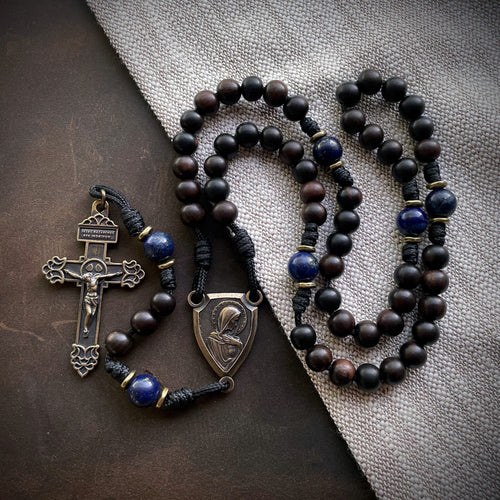 Handmade Wooden Rosary - Immaculate Heart Design (LIMITED EDITION)