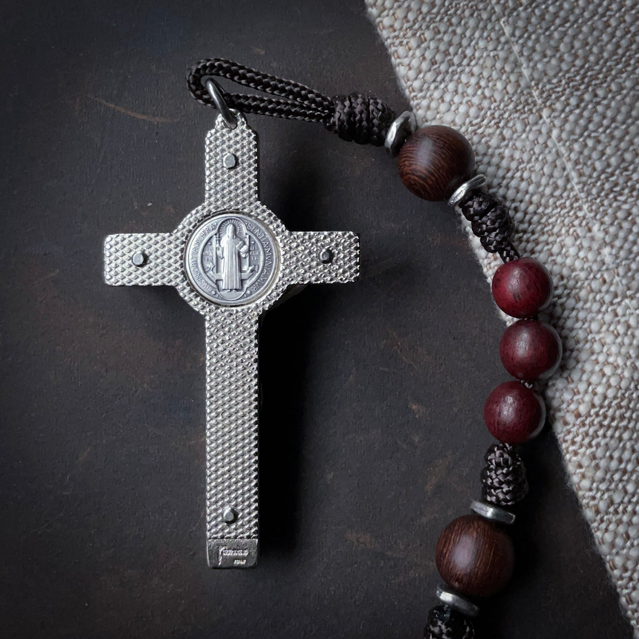 Handmade Wooden Rosary - Queen of Martyrs