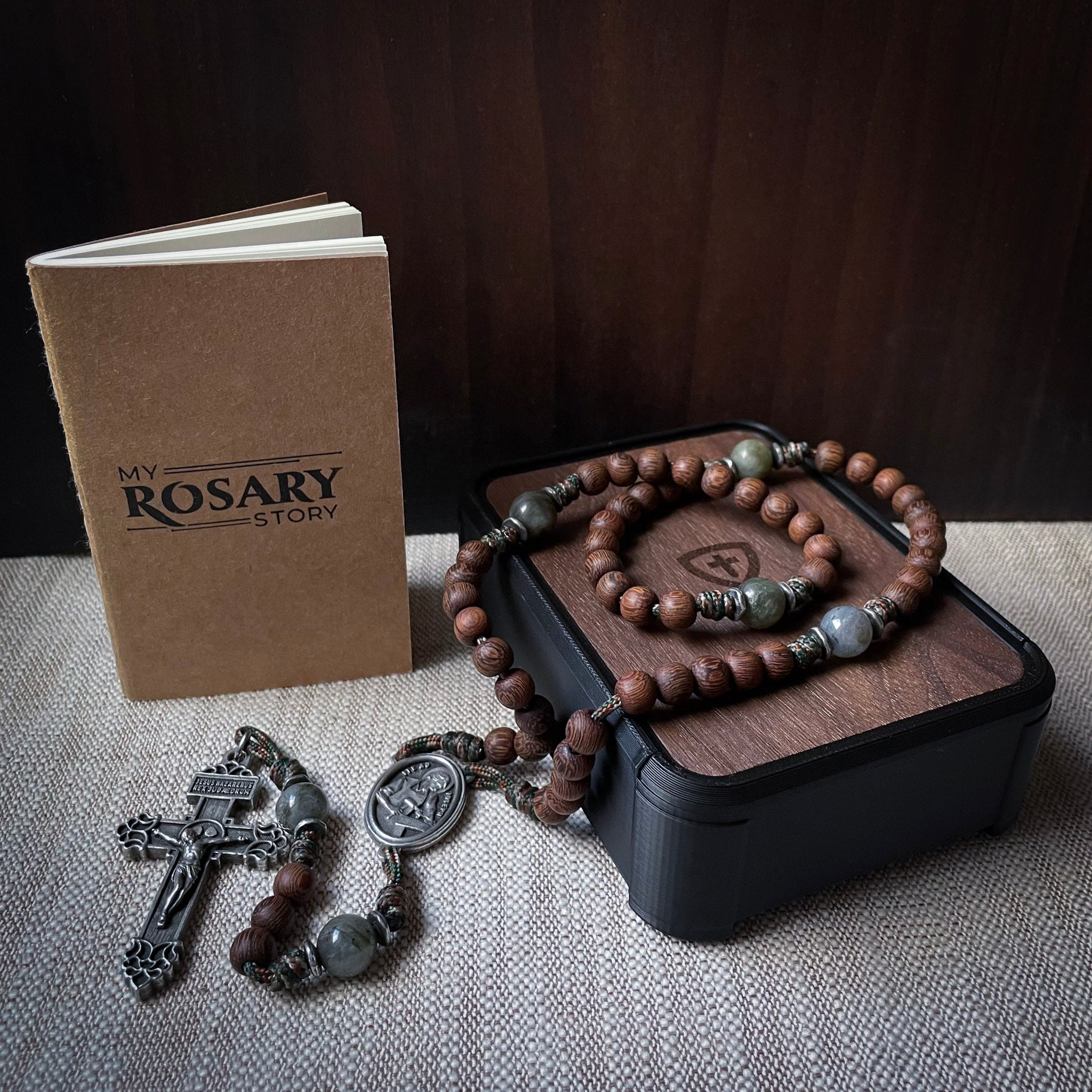 3D-Printed Rosary Case and My Rosary Story Book