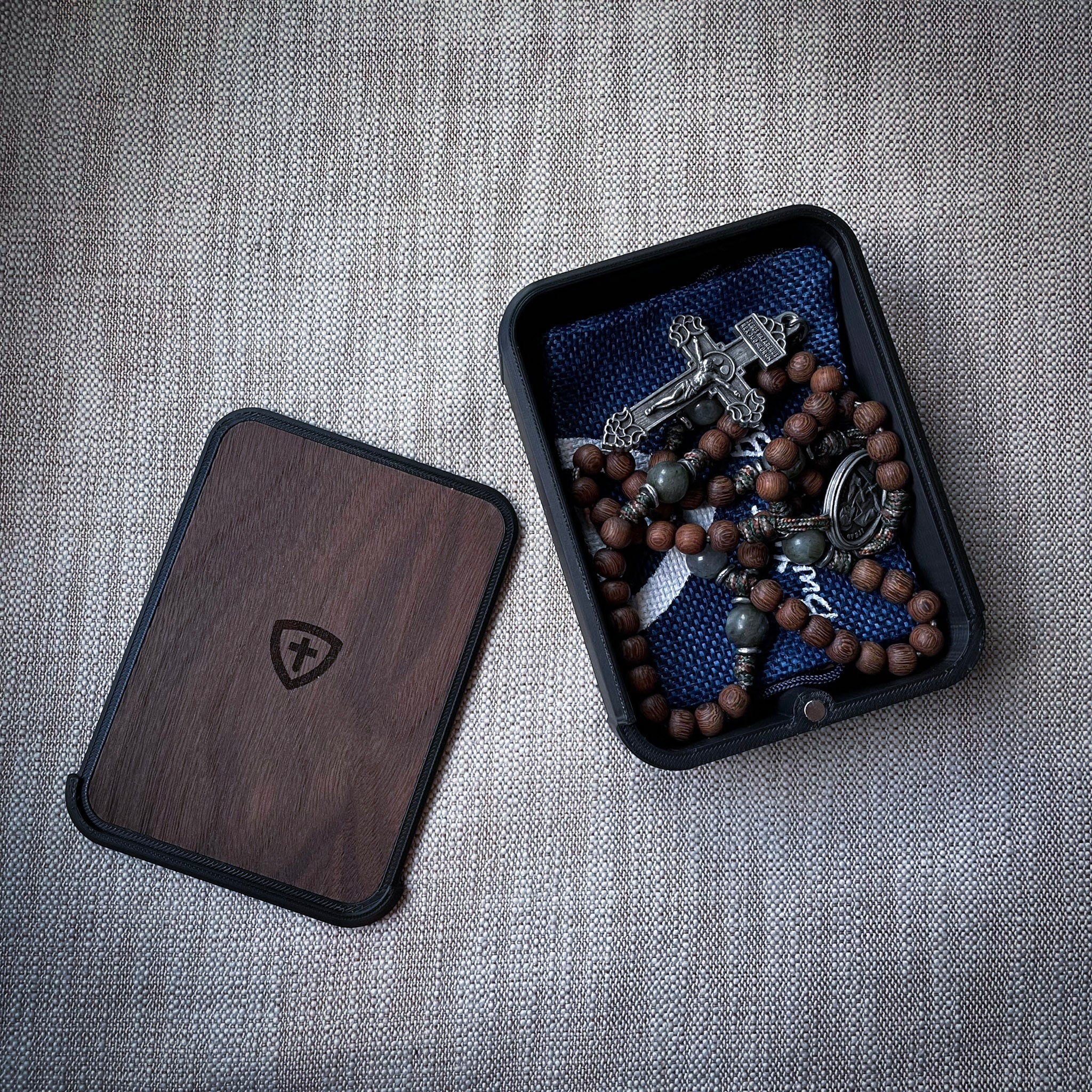 3D-Printed Rosary Case and My Rosary Story Book