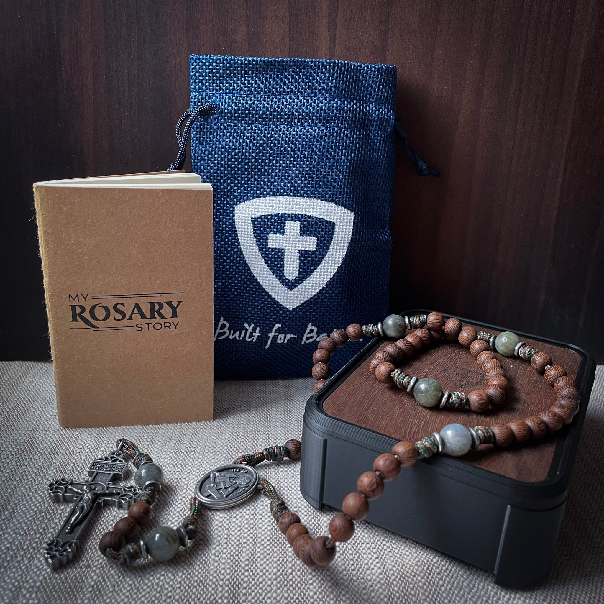 3D-Printed Rosary Case and My Rosary Story Book