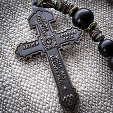 Handmade Wooden Rosary - Terror of Demons Design - Silicon Bronze