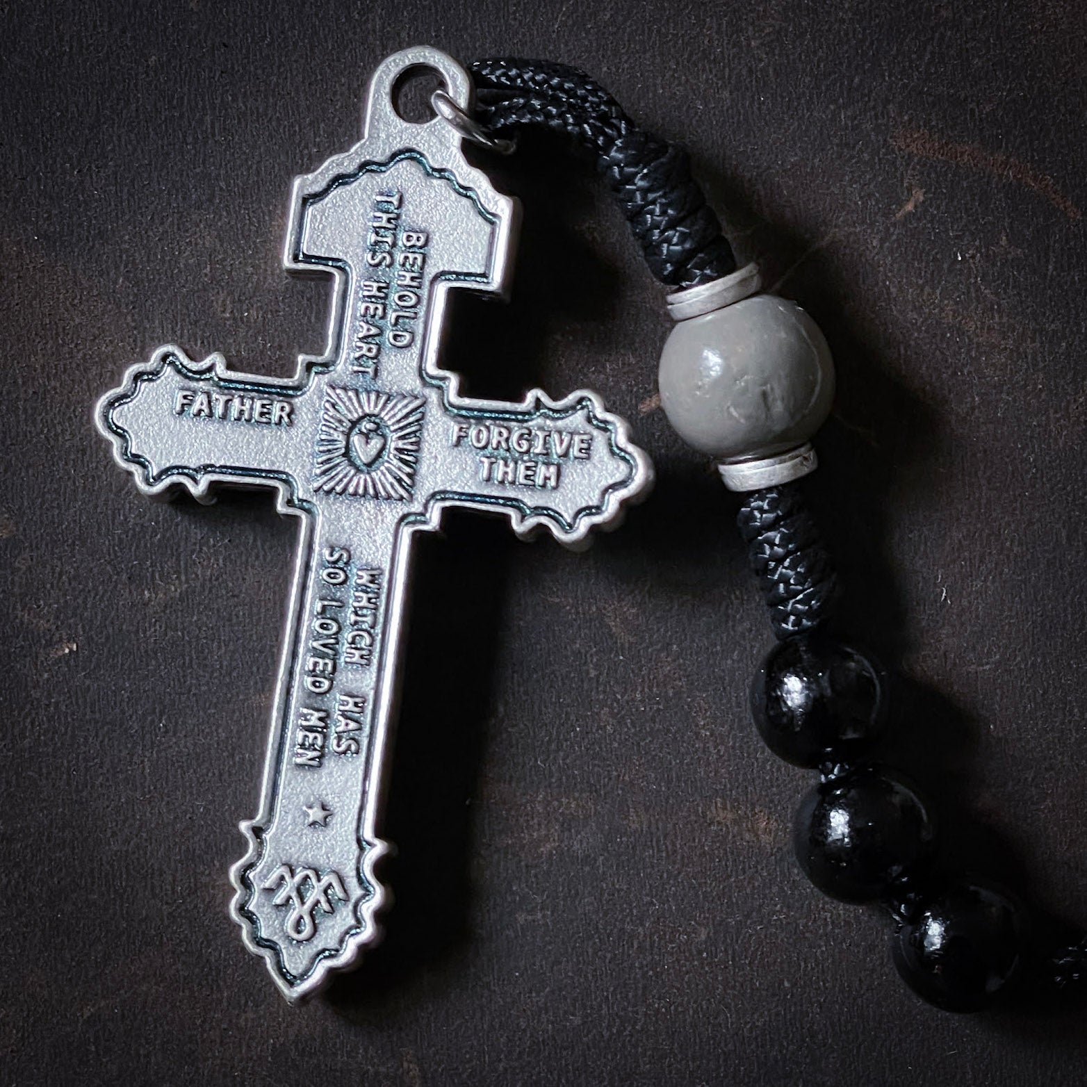 Handmade Wooden Rosary -  Piety Design