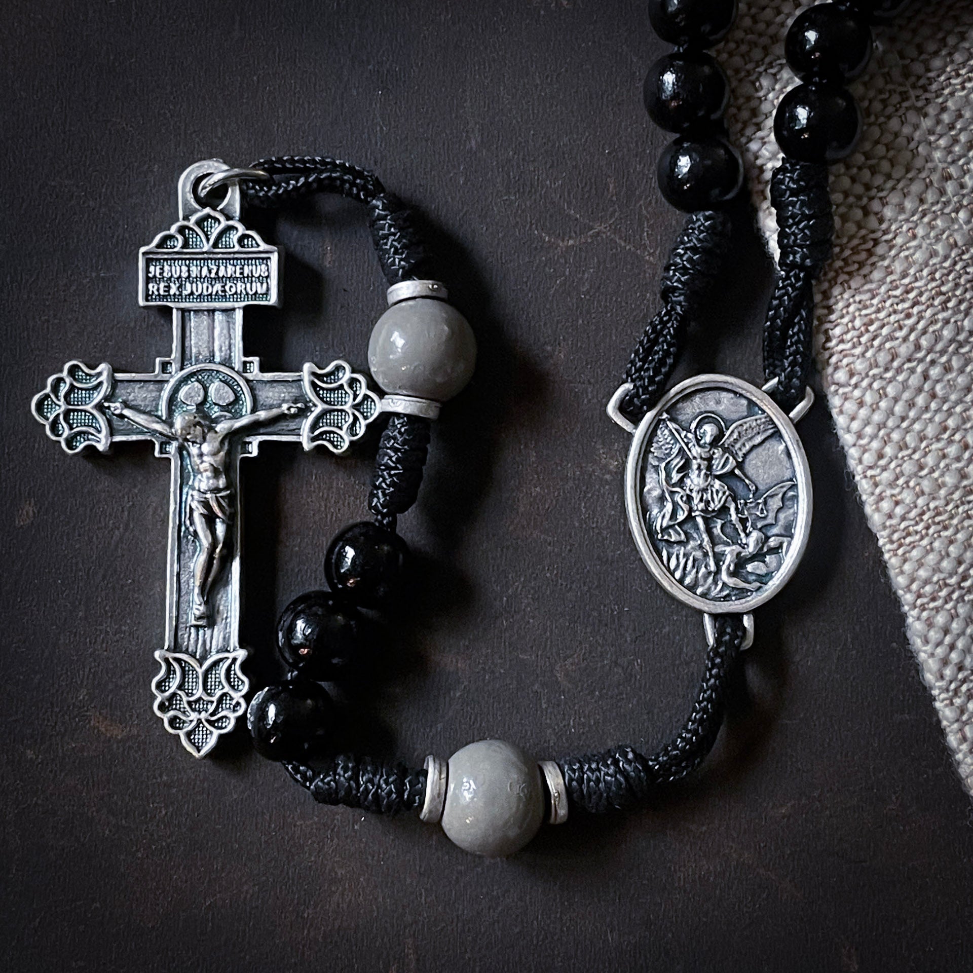 Handmade Wooden Rosary -  Piety Design