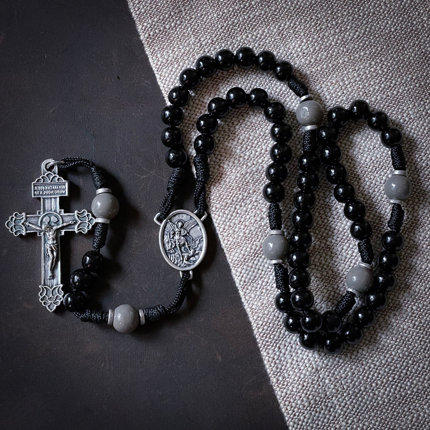 Handmade Wooden Rosary -  Piety Design