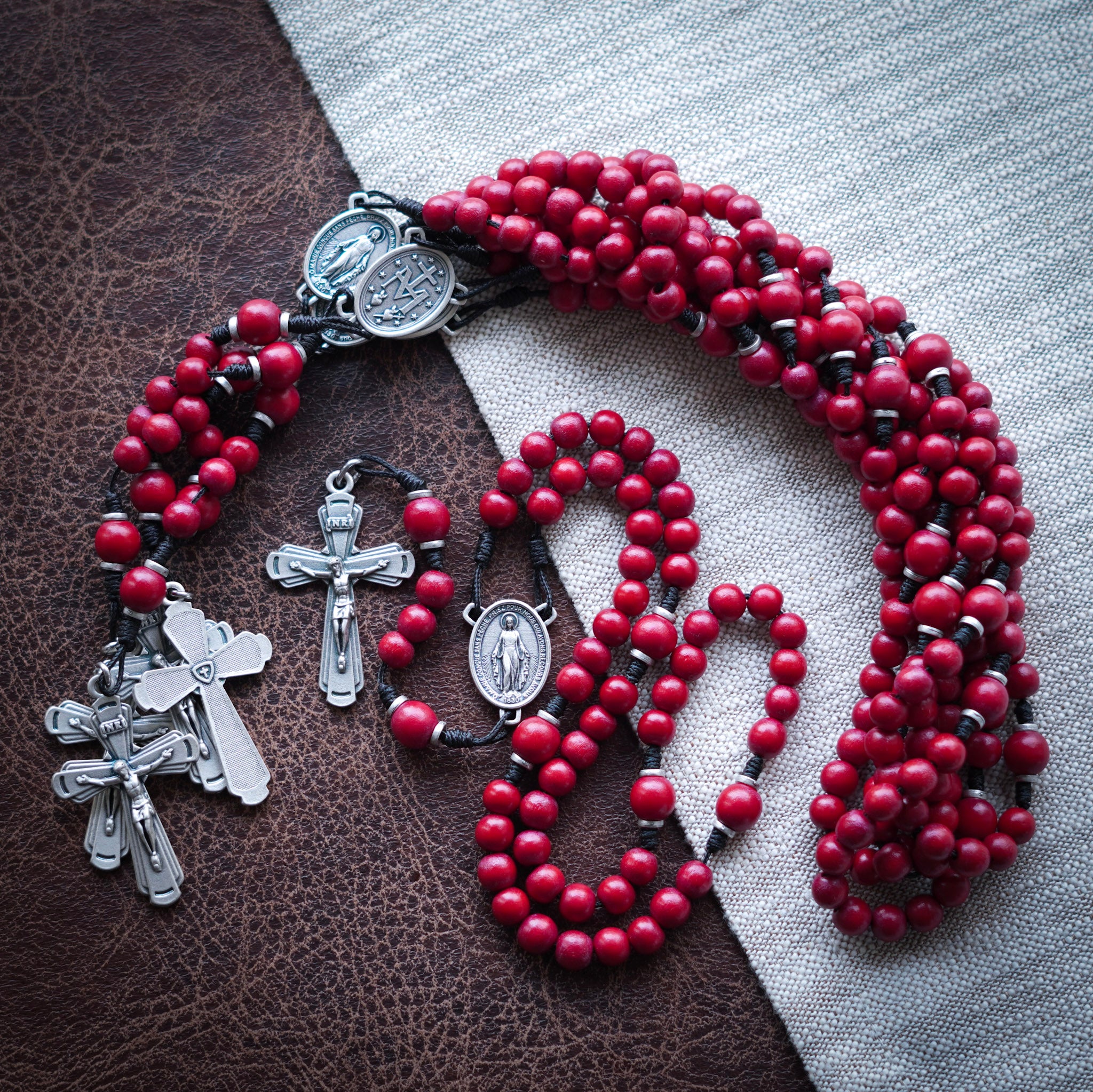 Carmel Rosary – Bulk 5-Pack