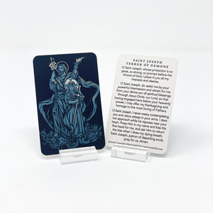 Baritus Catholic Illustrated Prayer Cards