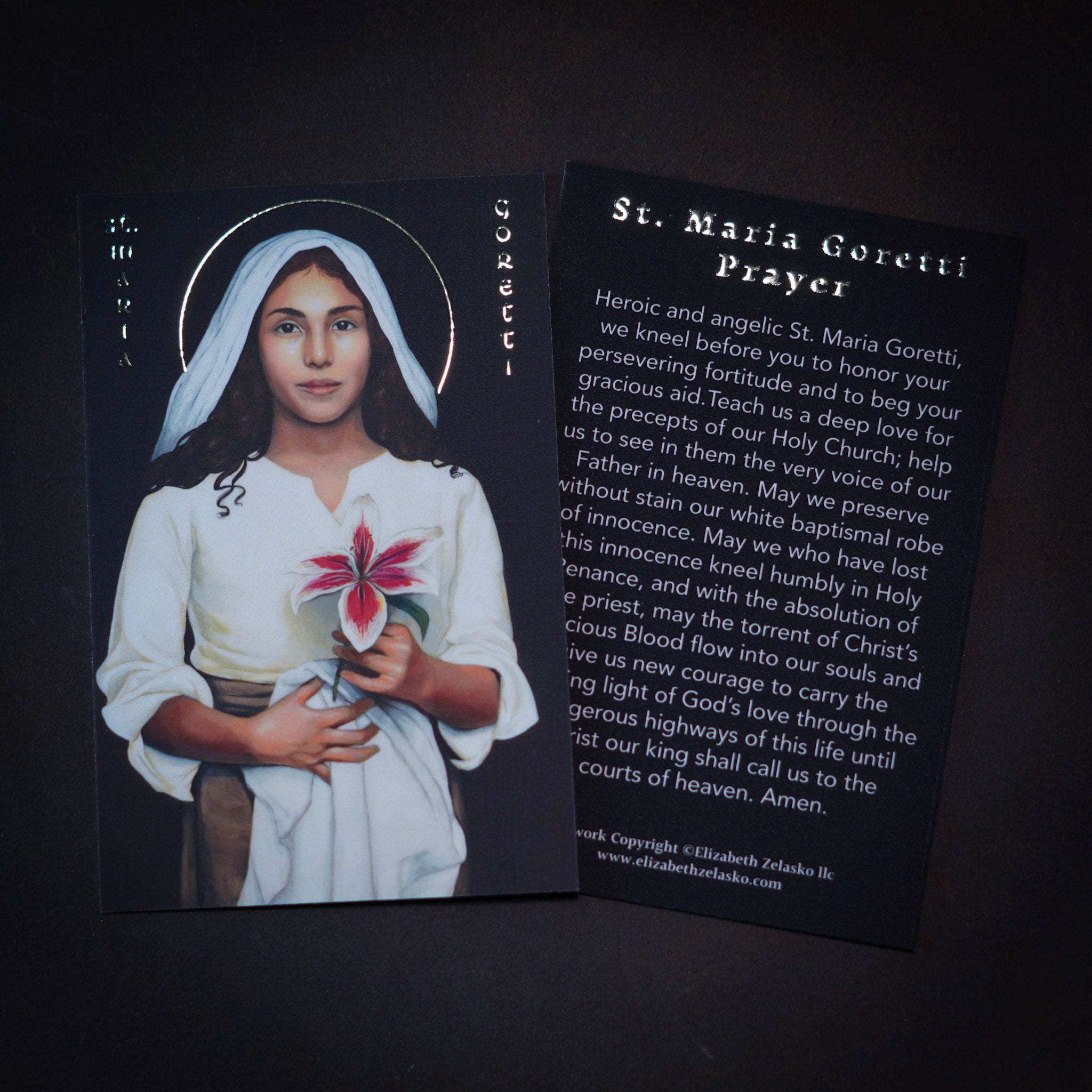 Individual Prayer Cards - Elizabeth Zelasko