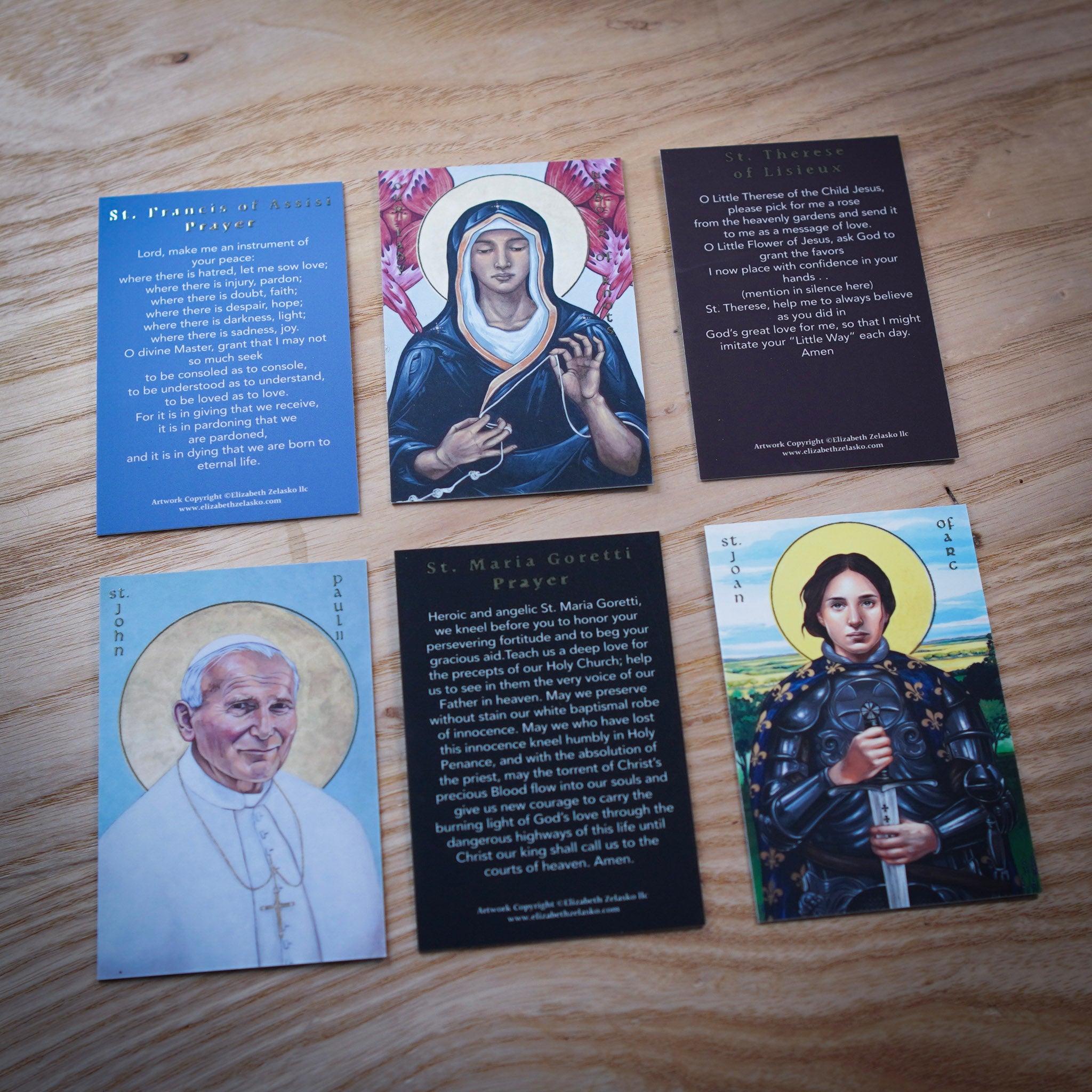 Prayer Card Set by Elizabeth Zelasko