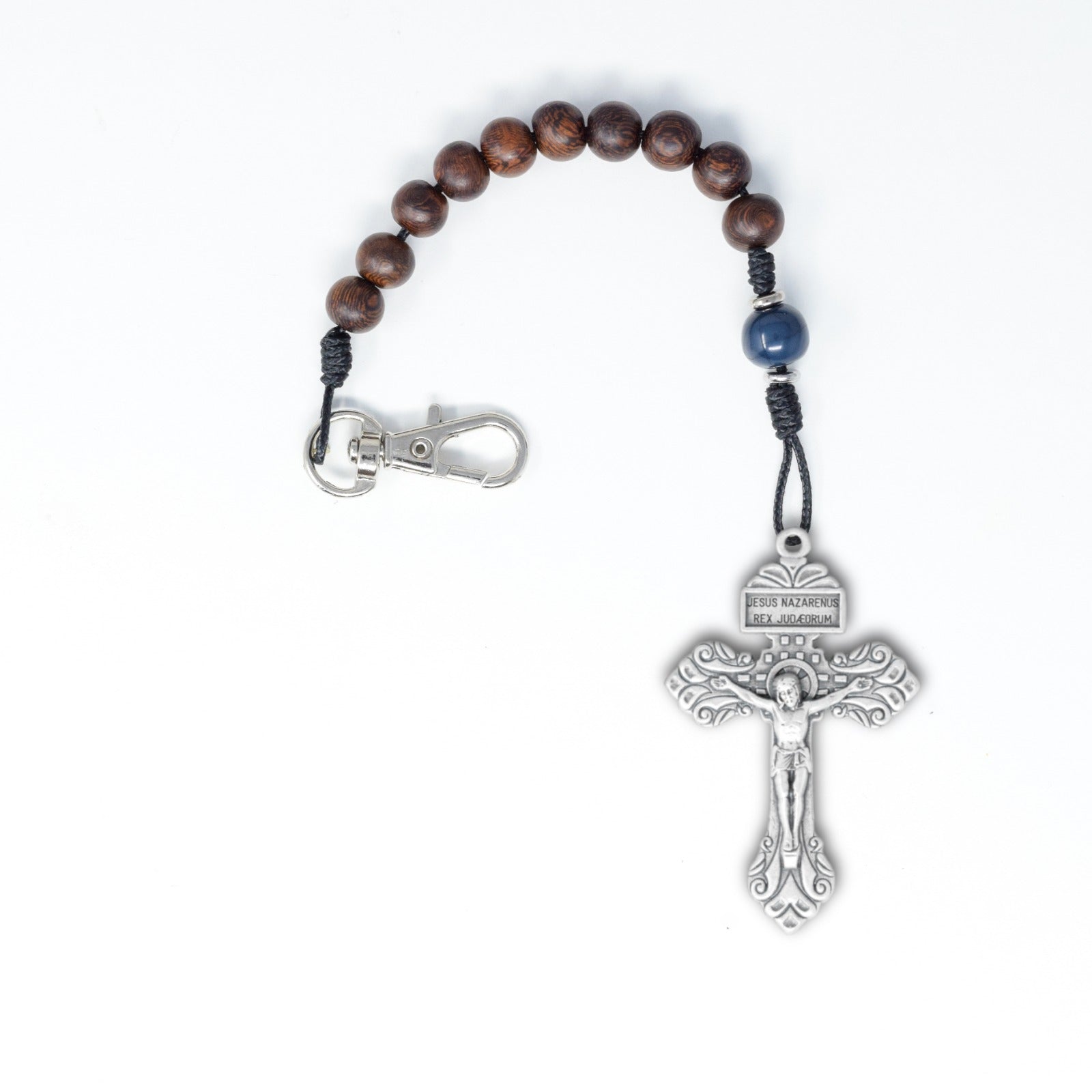Handmade Wooden Pocket Rosary - Custom Designer