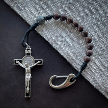 Handmade Wooden Pocket Rosary - Justice Design